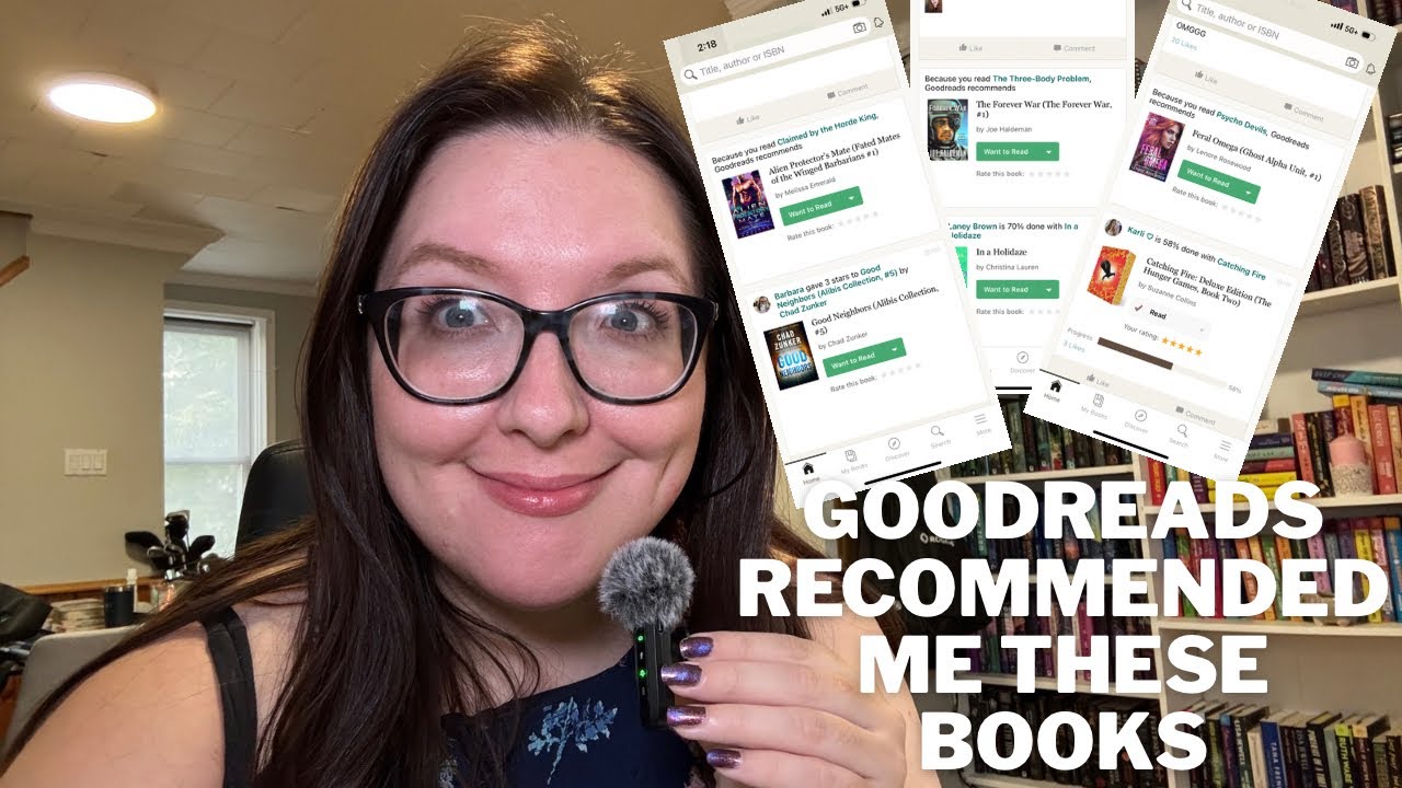 goodreads recommended I read these books (and I loved so many of them) | reading vlog
