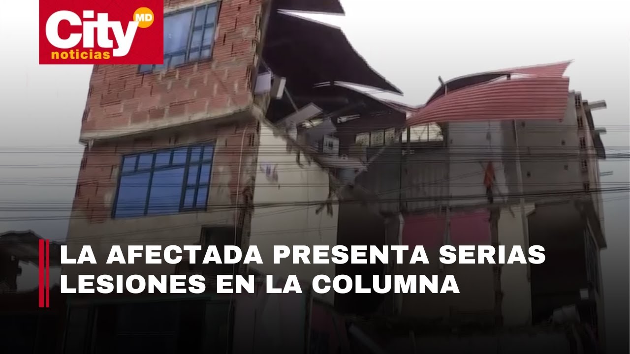 Mujer permanece en estado crítico tras derrumbe de vivienda en Soacha | CityTv