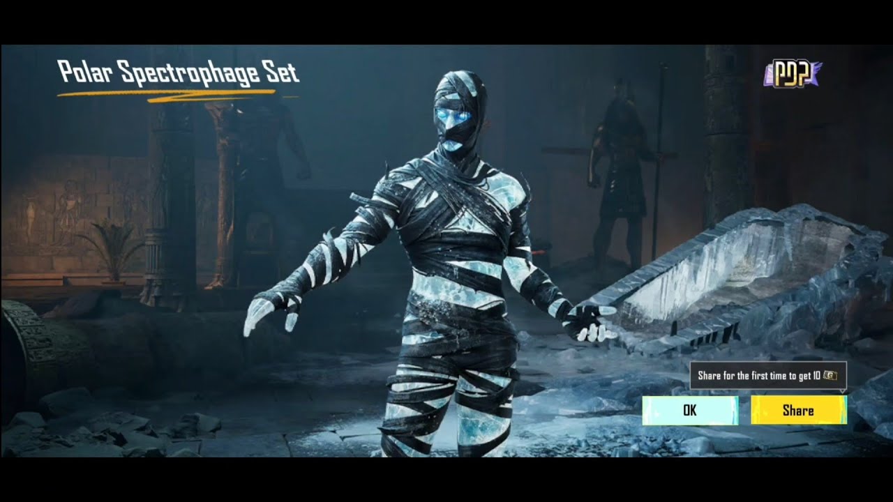 Glacier Mummy Suit & M416 Nether Crate Opening 10K UC 😍lucky  #pubg #bgmi #mummysuit #crateopening 