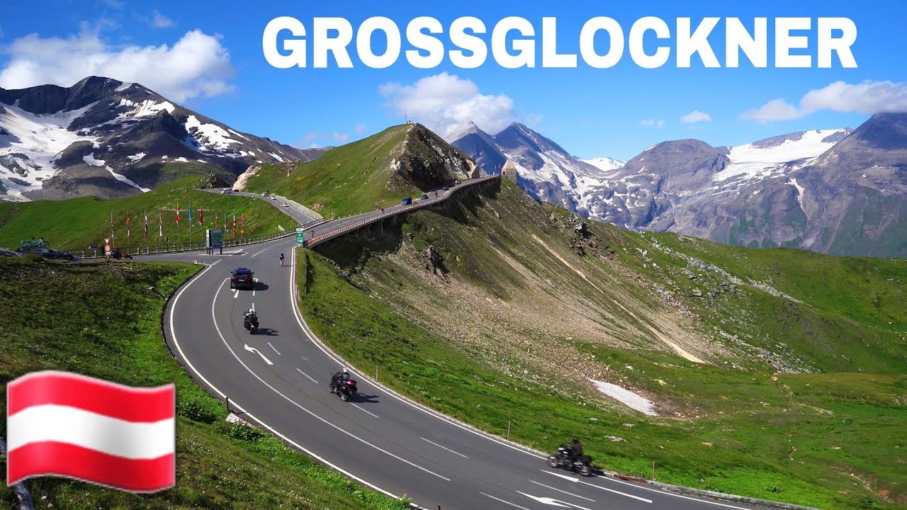 Driving in GROSSGLOCKNER High Alpine Road, Austria