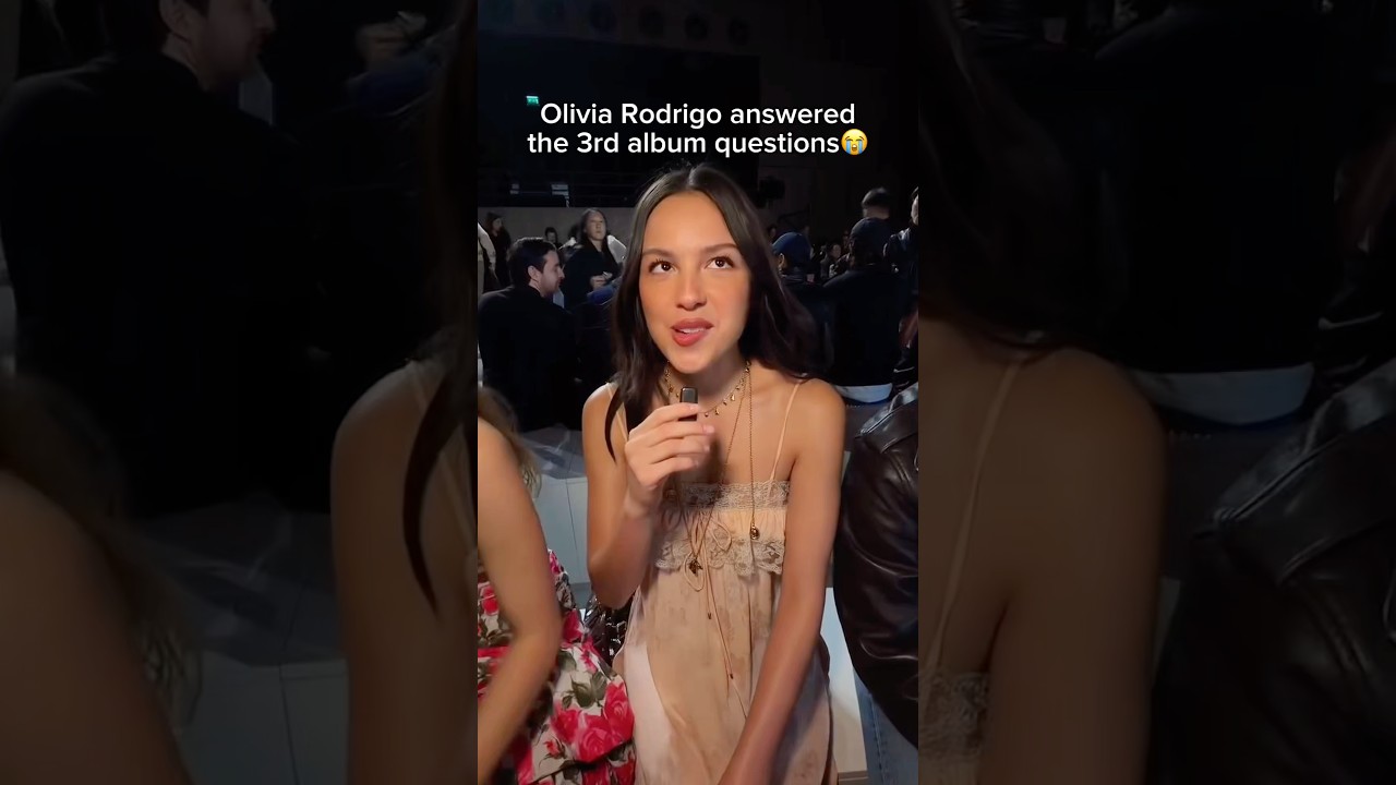 Olivia Rodrigo on NEW ALBUM's Title and Color! #celebrity