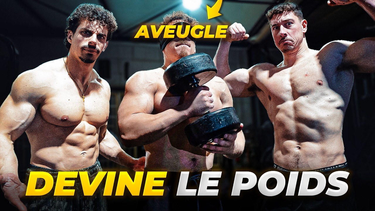 Devine le Poids de l’Haltère.. à l’Aveugle ! (Ft Brutus & ChestNico)