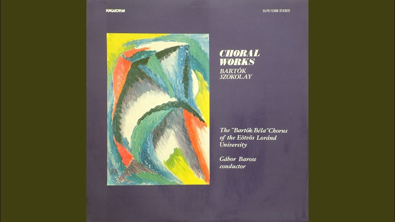 SZOKOLAY Sándor: Révélation (Alfred de Musset verse) (1965)