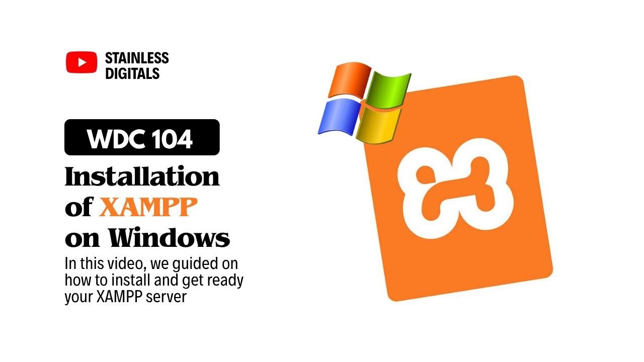 WDC 104 || Installation of XAMPP on windows OS #css #howto