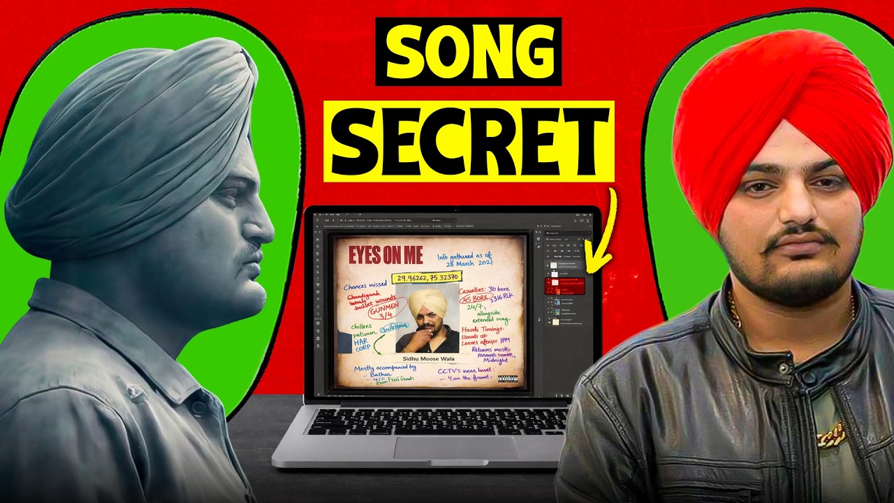 Explain Sidhu Moose wala New Song Eyes On Me Poster | Teaser, Offiical Video, Tupac Song Copy ?