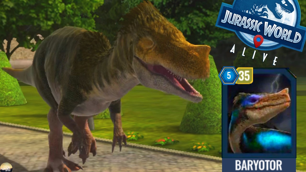 Baryotor's Reign of Terror Begins. EXCLUSIVE Showcase! | Jurassic World Alive beta