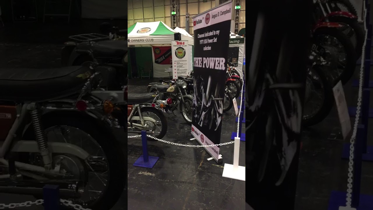 BSA Owners Club Stand at the NEC Classic Motor Show 2021 - Quick Peak