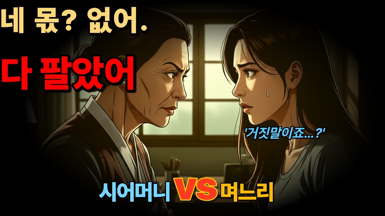 20년 속인 며느리에게 시어머니가 던진 한마디 ‘건물? 이미 다 팔았다