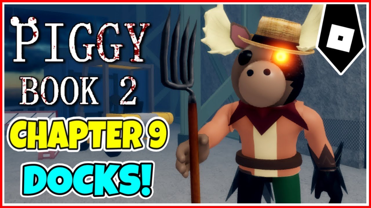 How to ESCAPE the DOCKS MAP (BOOK 2: CHAPTER 9) + ALL ENDING CUTSCENES in PIGGY: BOOK 2! - ROBLOX