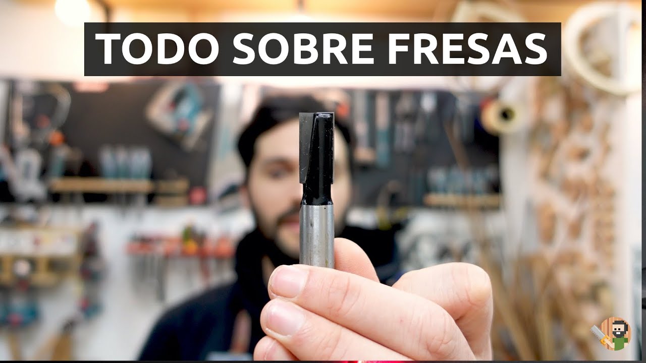 Aprende todo sobre fresas para fresadora/router de madera