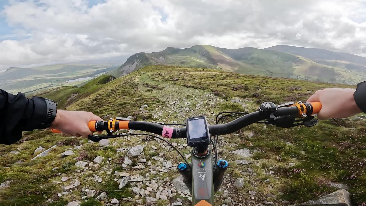 Mountain Biking Mynydd Mawr (4K)