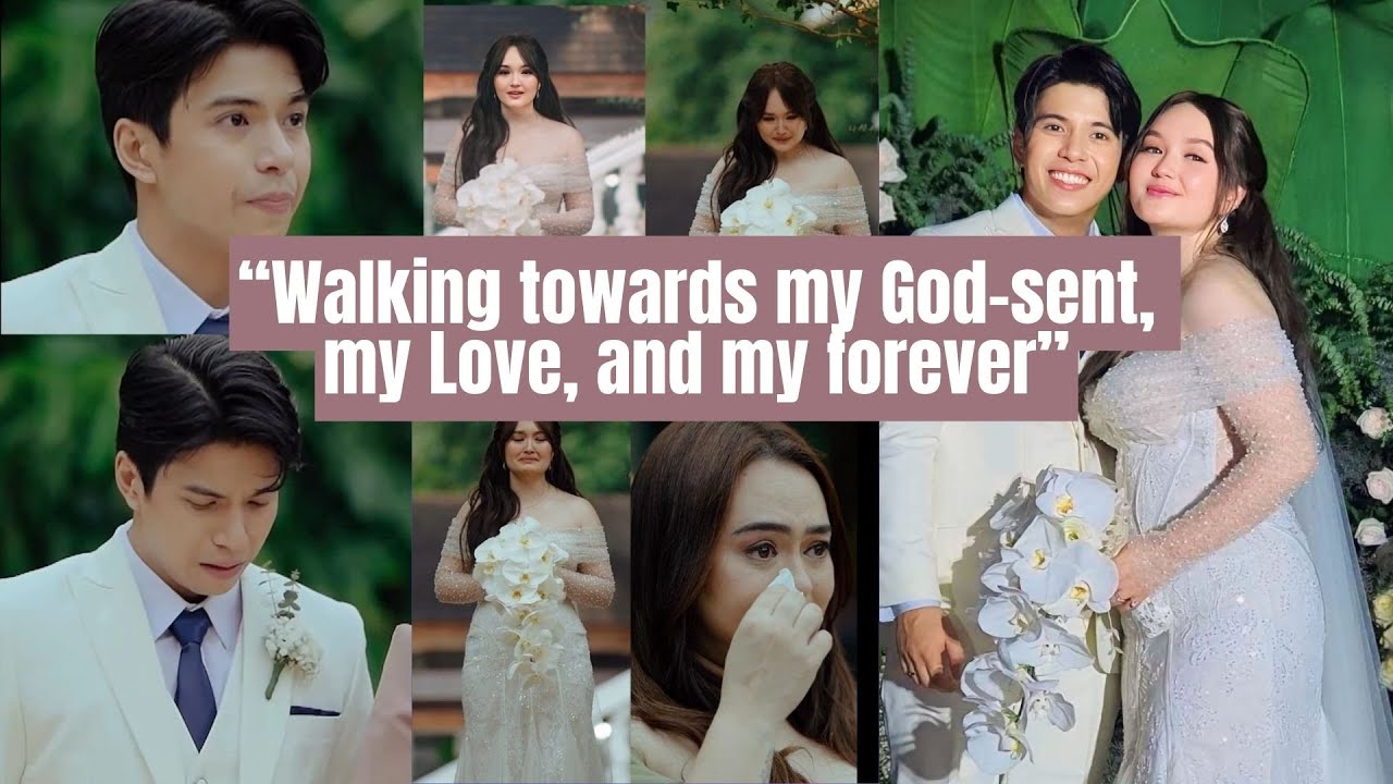 Nash Aguas, Mika Dela Cruz naging emosyonal sa kasal nila