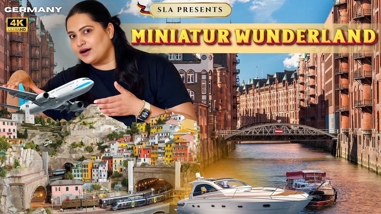 Germany's Top Most Attraction | Miniature City That Took 25 Years to Build | Old Elbe Tunnel 🇩🇪