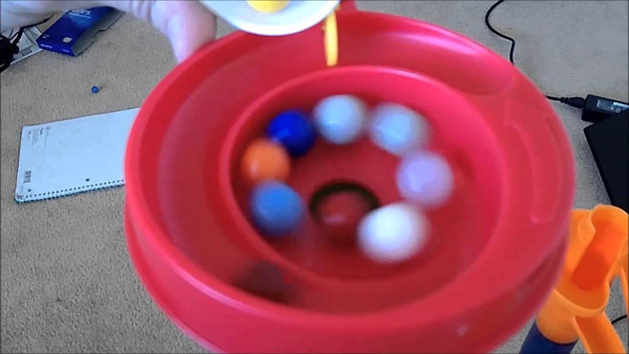 Marble Race 34 w/ all Solid Colored Marbles