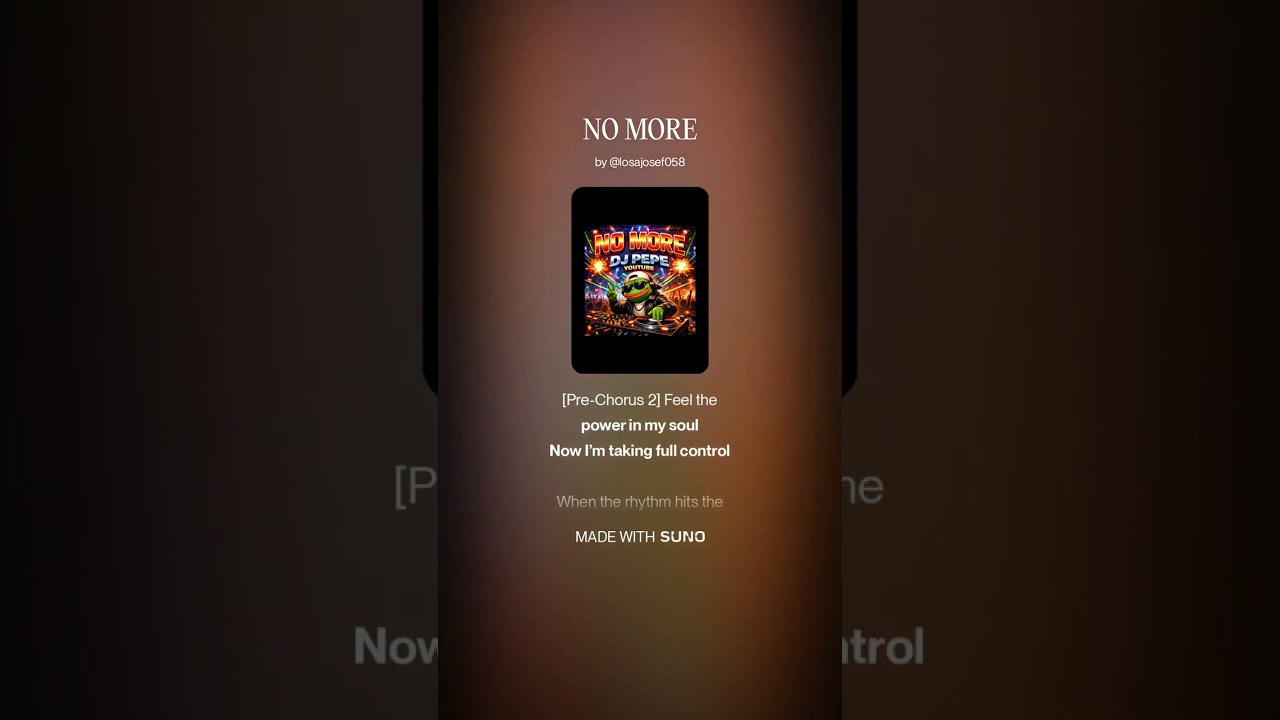 NO MORE