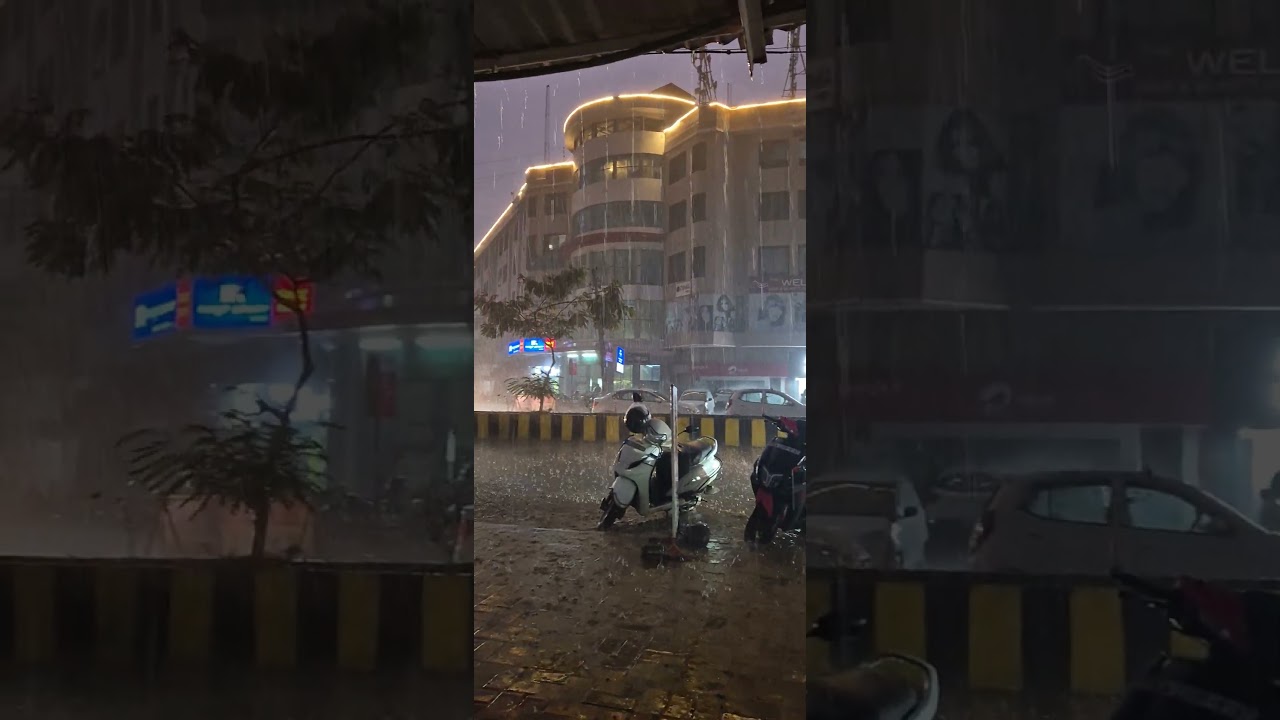 Heavy rain in Belgaum Today,