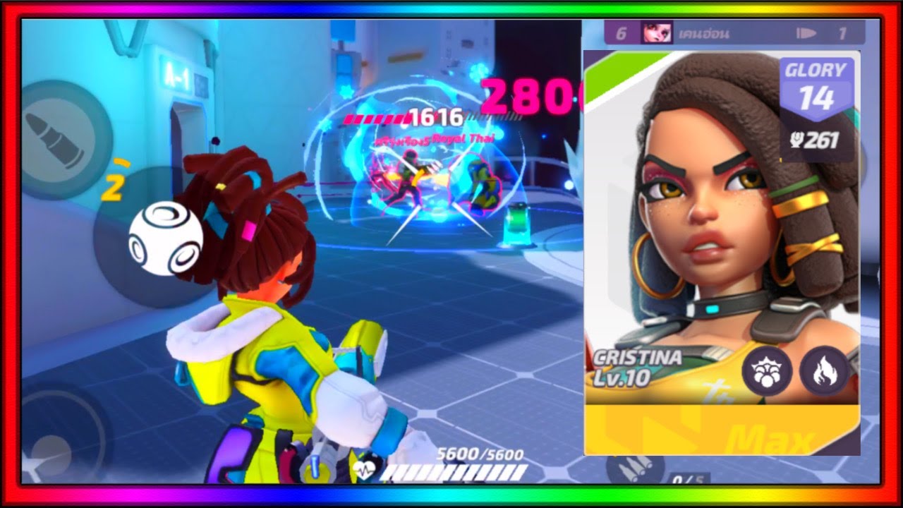 Level 10 Cristina Gameplay! *NEW* Glacier Extreme Skin! - T3 Arena