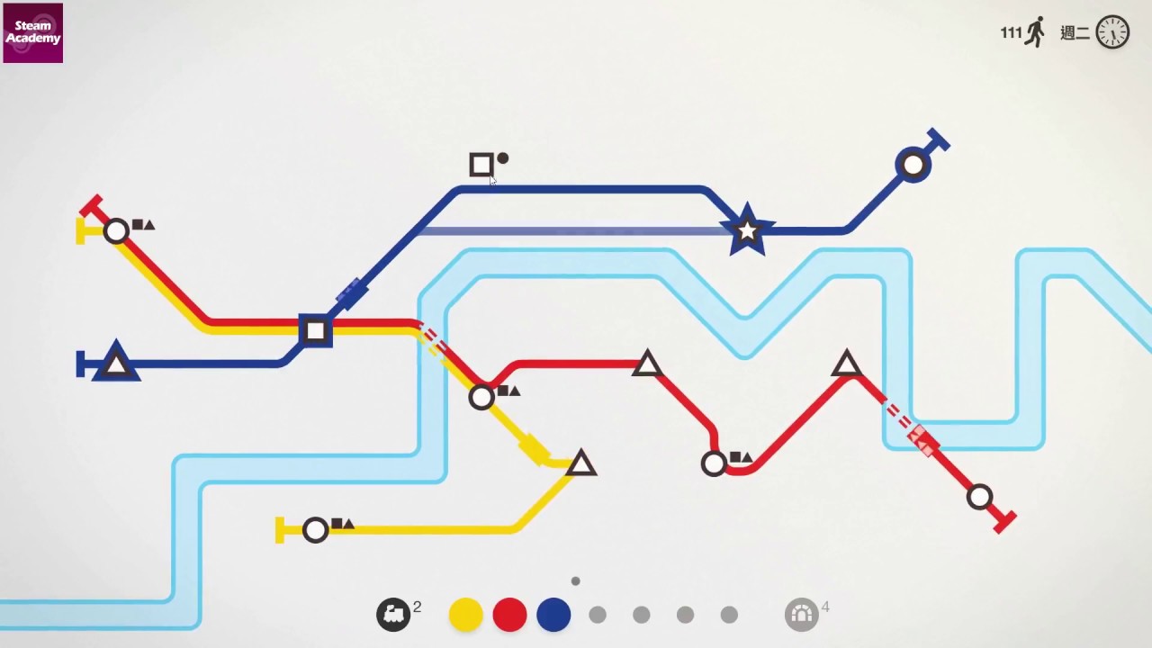 Mini Metro 迷你地鐵 | London 4107 | World Rank#108