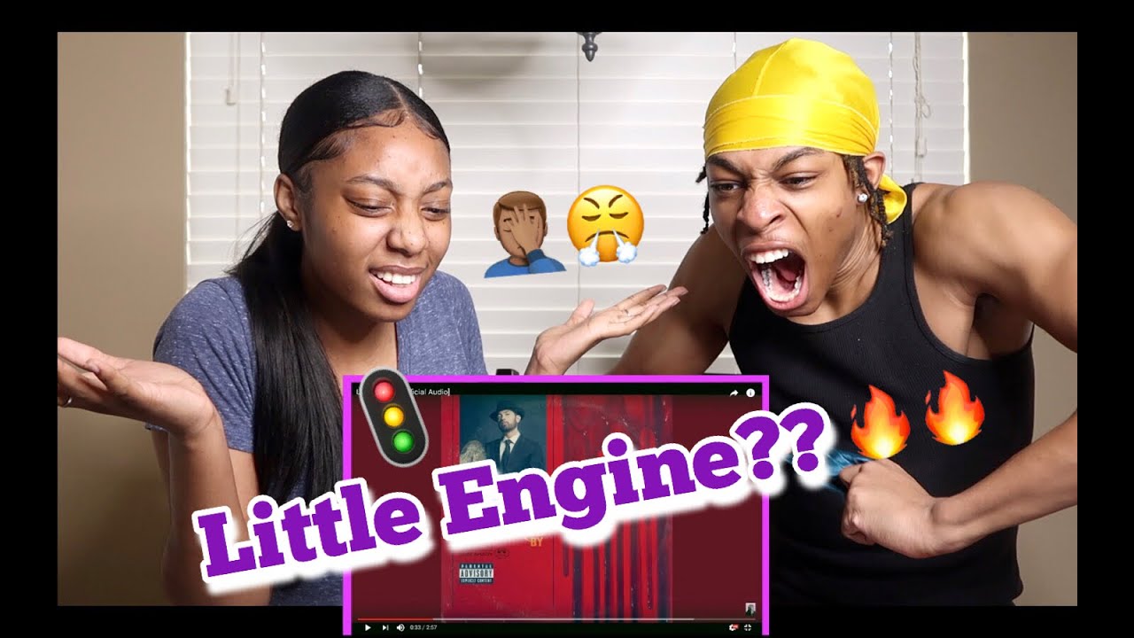 EMINEM - LITTLE ENGINE (REACTION!!)🔥WITH A BIG MOTOR..