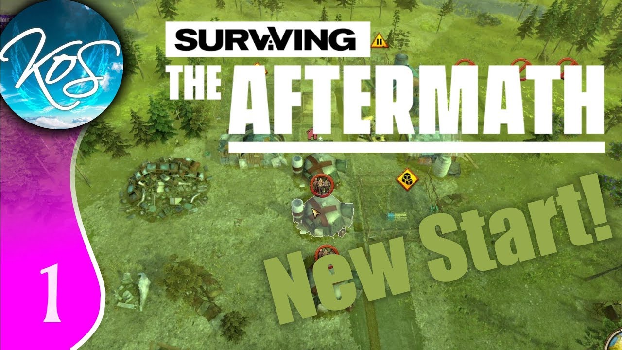 Surviving the Aftermath Ep 1: DEADLY NEW START -  (Post-Apocalyptic Colony Builder) Let's Play