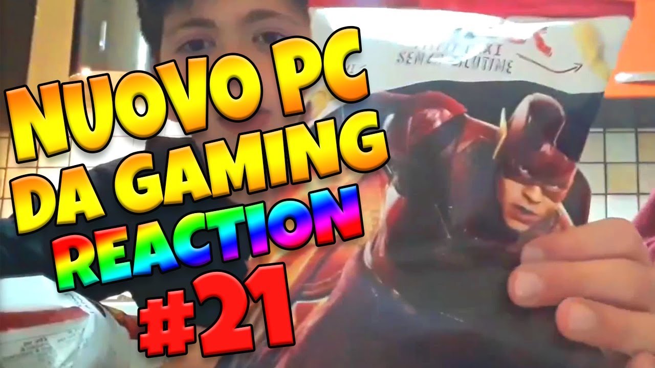 UNBOXING DELLE PATATINE - Il mio Nuovo Computer da Gaming #21 - Reaction