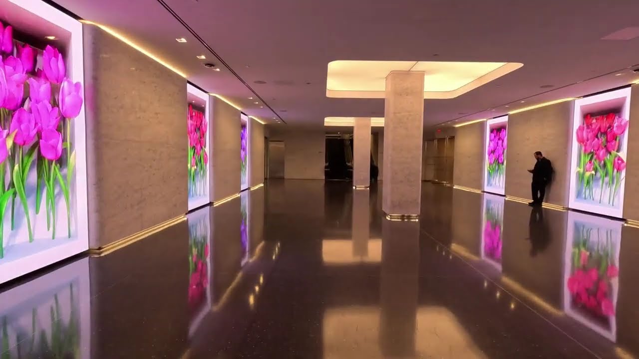 Avenue of the Americas Underground Concourse Tunnels Walkthrough - New York City