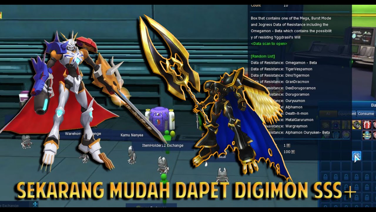 SCAN AND GACHA 130 UNSCANNED OX/AOA || OX/AOA SOON ?! - DIGIMON MASTER ONLINE