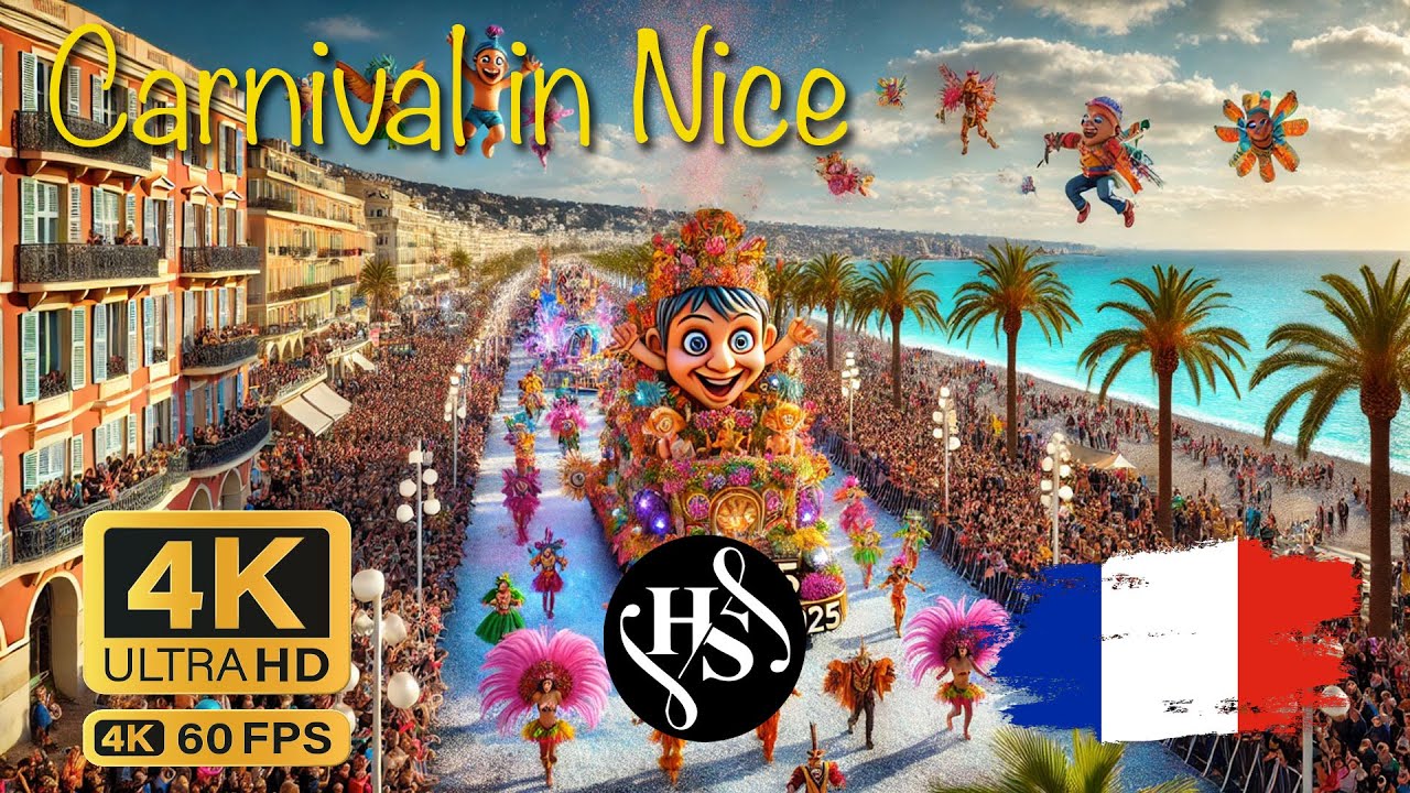 🍊 Nice Carnival 2025 &ldquo;King of the Oceans&rdquo; on the C&ocirc;te d&rsquo;Azur 🇫🇷✨