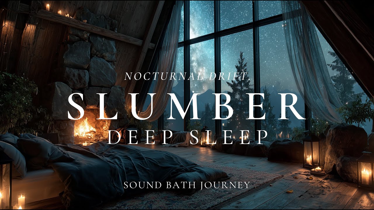Sleep Sound Healing｜深度睡眠音樂：停止過度思考、減壓修復與壓力釋放【Sound Bath Journey】