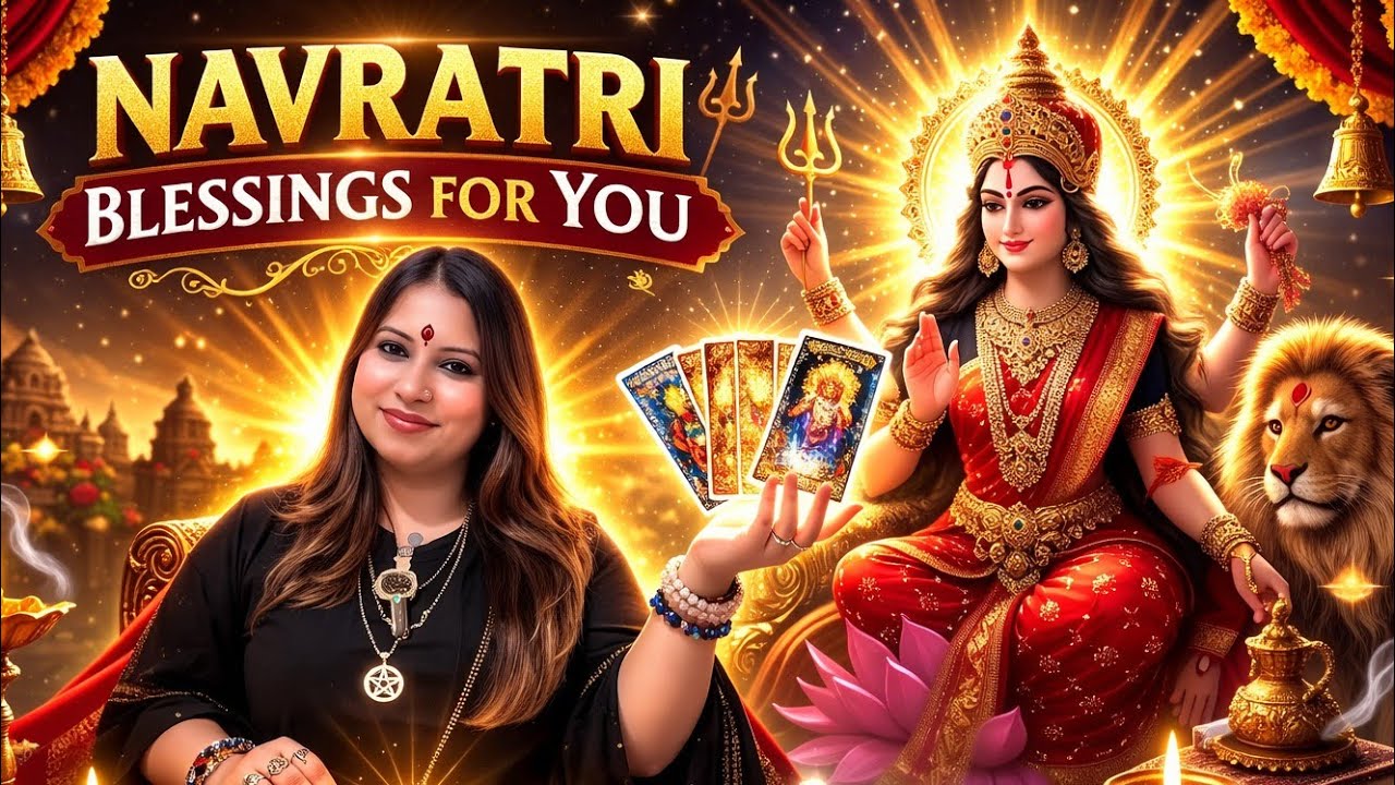 🪷NAVRATRI BLESSINGS FROM GODDESS🪷 TAROT CARD READING