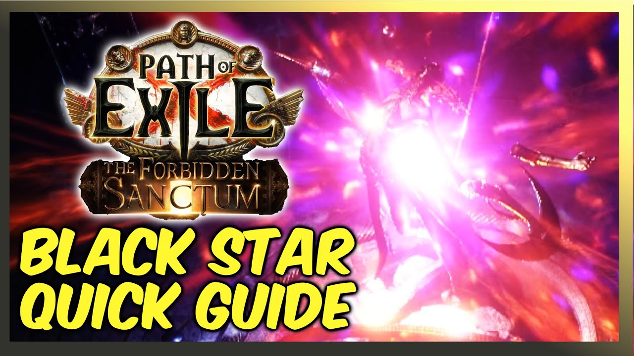 Black Star Boss Fight - Quick Guide | Polaric Invitation | PoE 3.20
