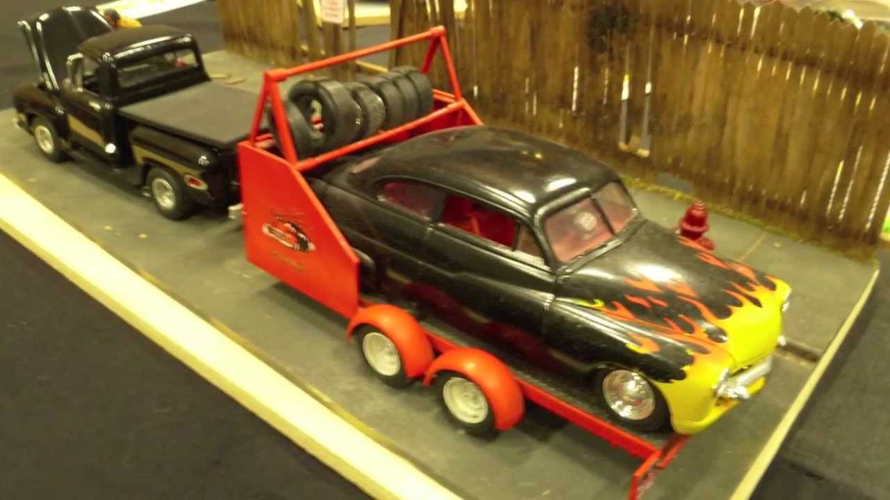 Jabbeke 2014 - American Cars - Model car show 