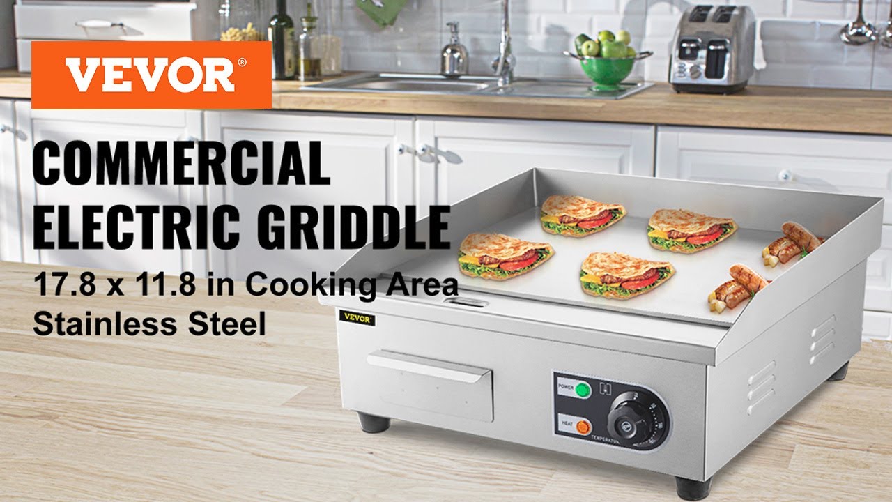 VEVOR Commercial Electric Griddle, 18