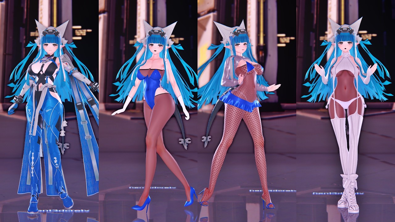 【Arknights: Endfield MMD / 4K 60p】 Last Rite BLUE MOON FixedCam