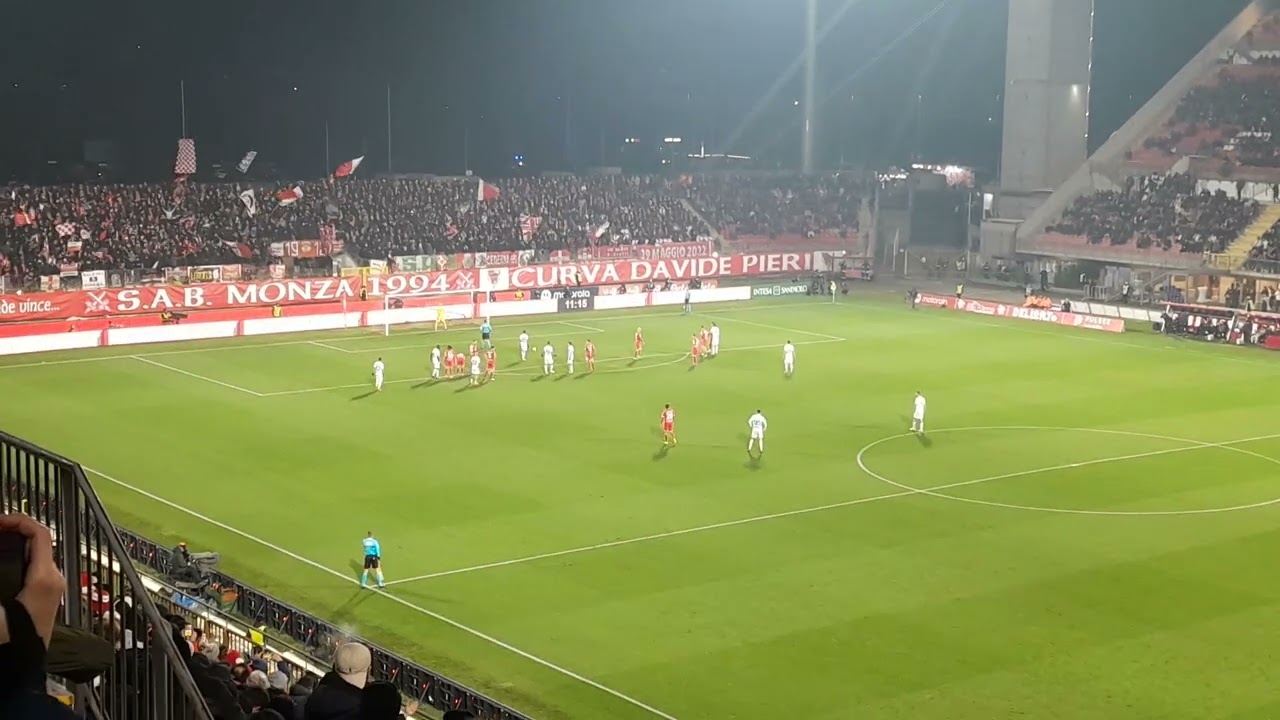 Monza-Inter 13/01/2024. Rigore Chalanoglu.