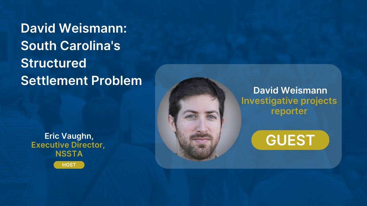 David Weissman, The Sun News: South Carolina's Structured Settlement Problem