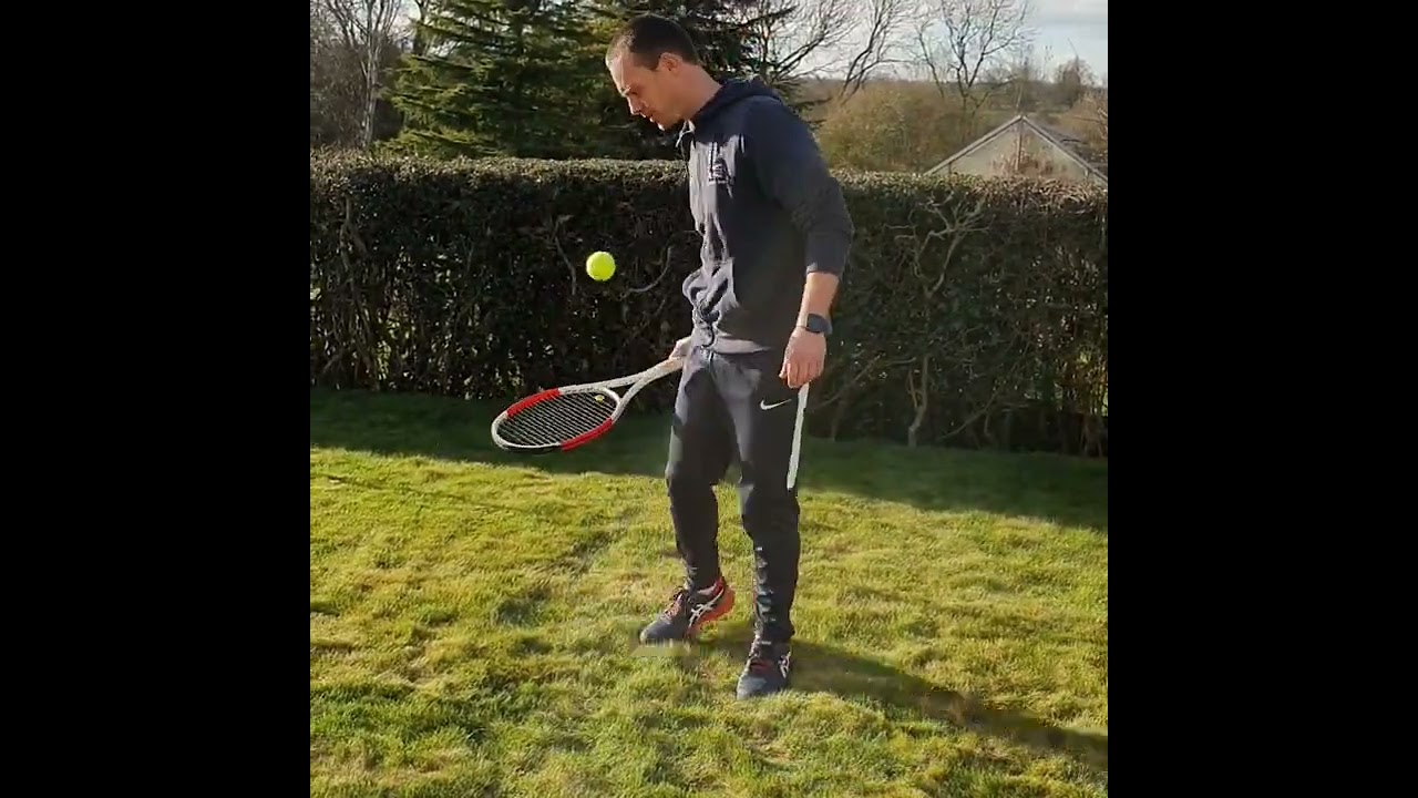 Racket skills trick shot challenge to develop racket, body and ball control - What could you add?