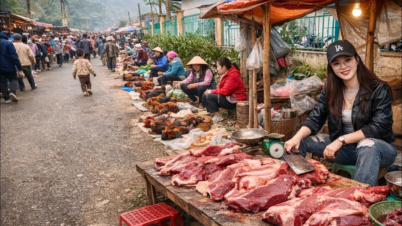 Ethnic identity, cultural aspects of highland markets, images of daily life.
