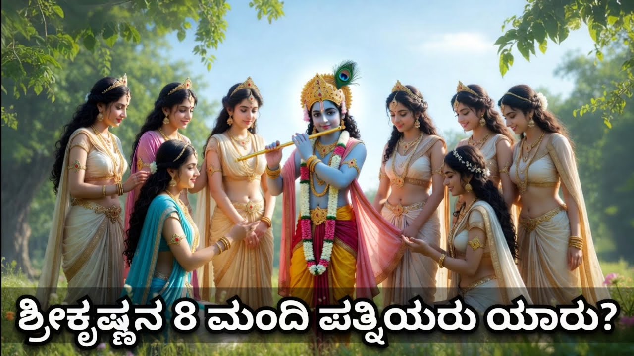 ಶ್ರೀಕೃಷ್ಣನ 8 ಮಂದಿ ಪತ್ನಿಯರು ಯಾರು? #sanatandharma #hindu #facts #trending #viral #youtubeshorts 