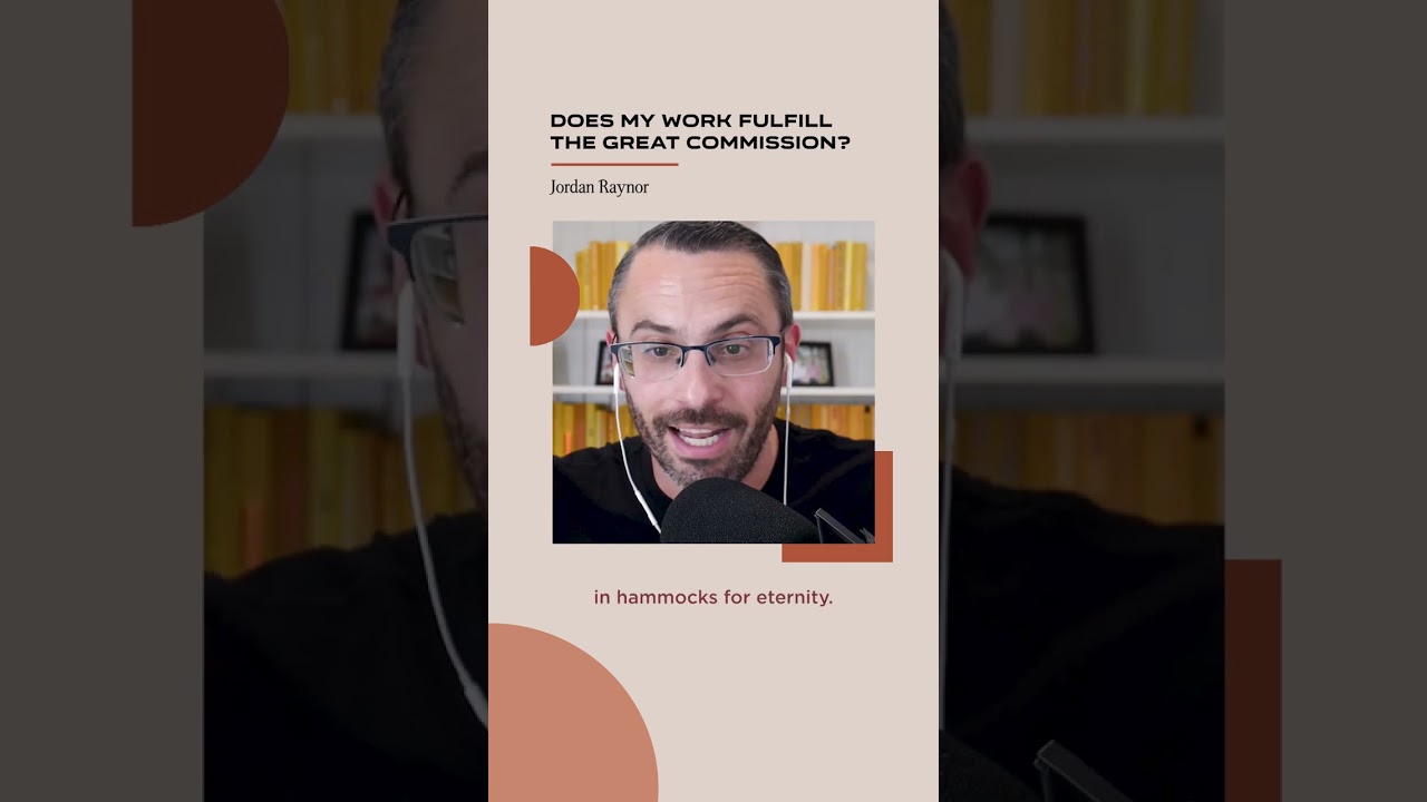 Will We Work in Heaven? | Jordan Raynor on Upstream with Shane Morris