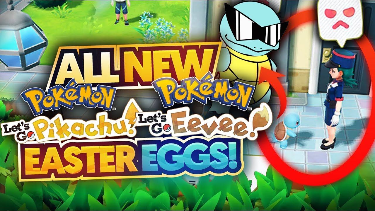 NEW Pokemon Let's Go, Pikachu! Let's Go, Eevee! Trailer: Easter Eggs, Things Missed and Breakdown