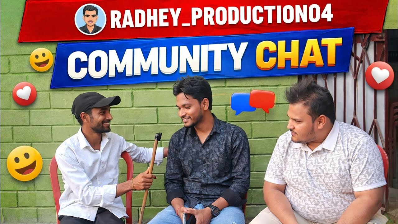 #community chat with our team #youtube 