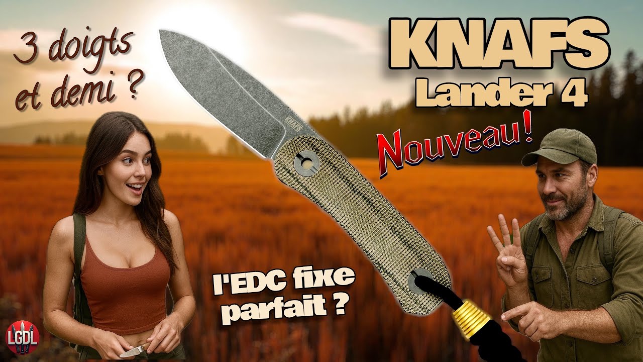 KNAFS Lander 4 : 3 doigts et demi de bonheur... l'EDC parfait !!!