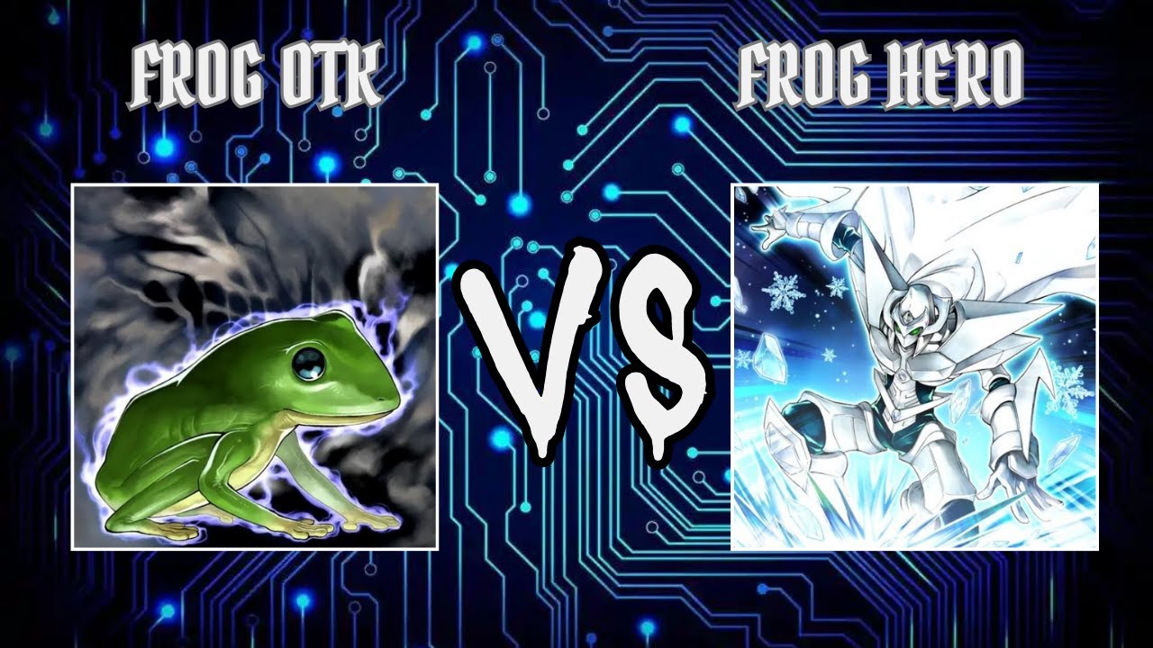 Allisdair (Frog OTK) vs AlexDeMan(Frog Hero) | Yugioh Edison Format | Dueling Book