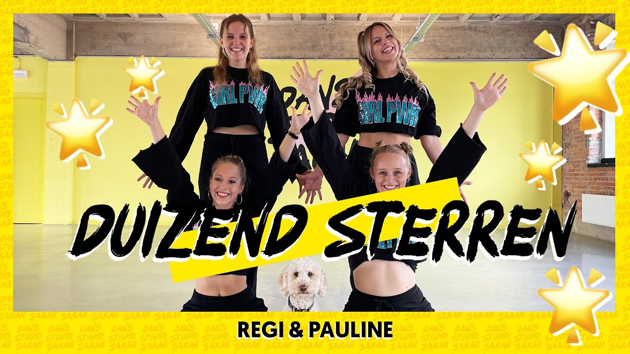 DUIZEND STERREN - Regi & Pauline | Dance Video | Choreography | Easy Kids Dance