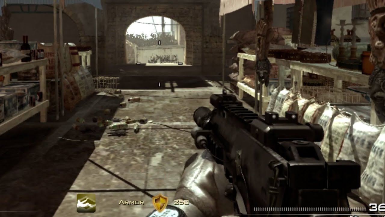 MW3 Survival Mode with the Suppressed MP7
