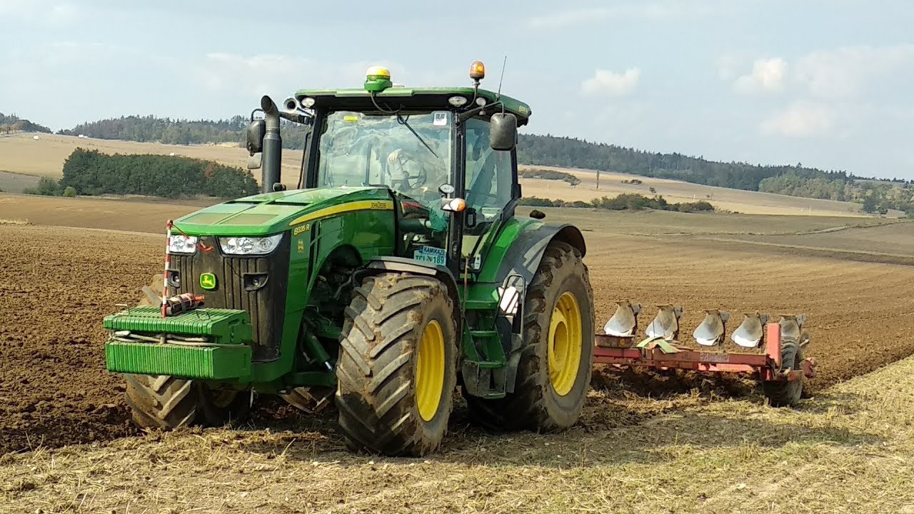 John Deere 8335 R + Kverneland PS 100 | Orba 2018