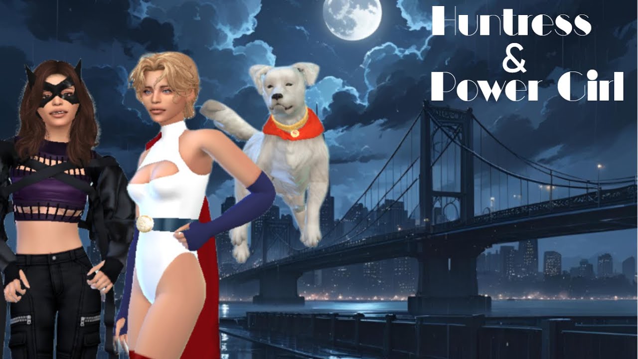 Sims 4 | Huntress & Power Girl + CC Links