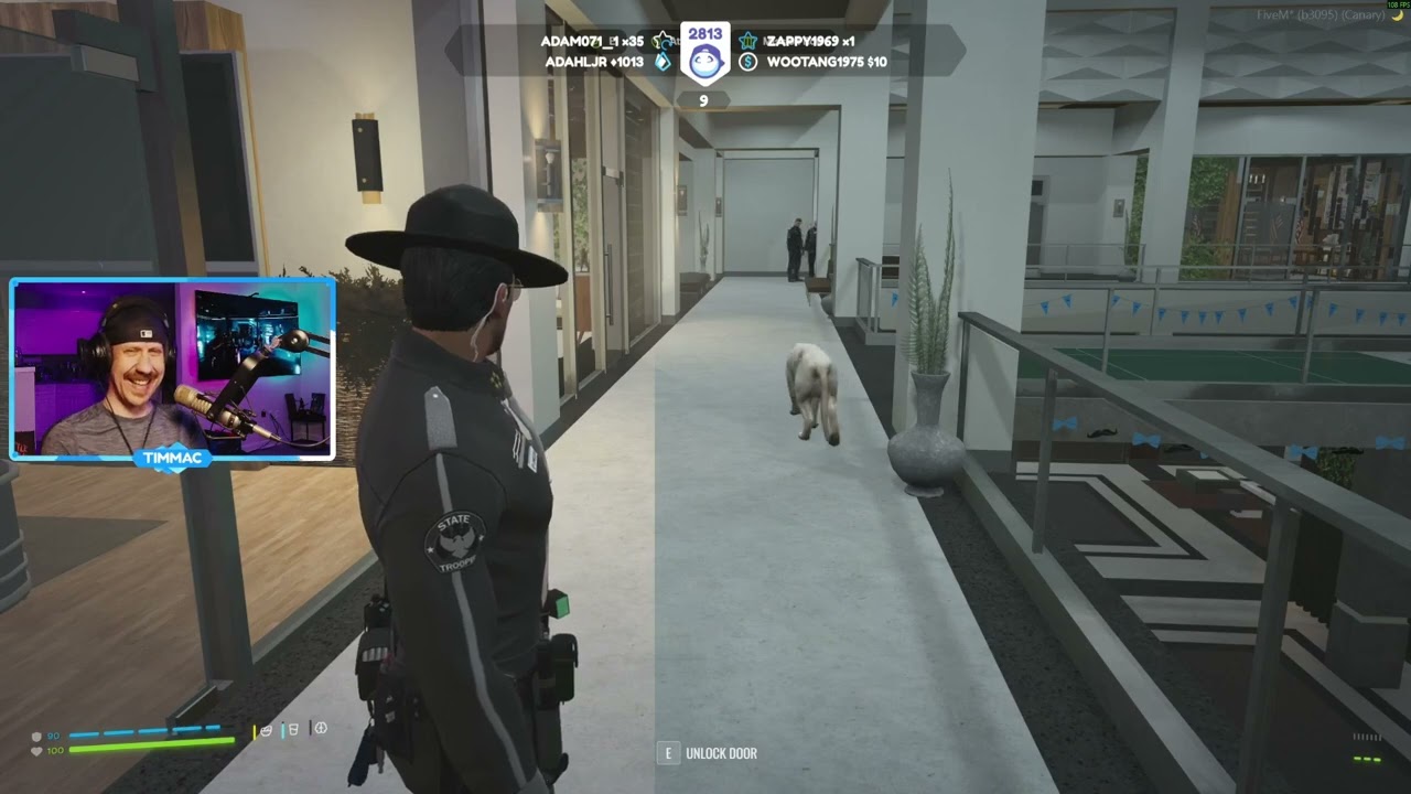 Cougar Attack at the Police Department