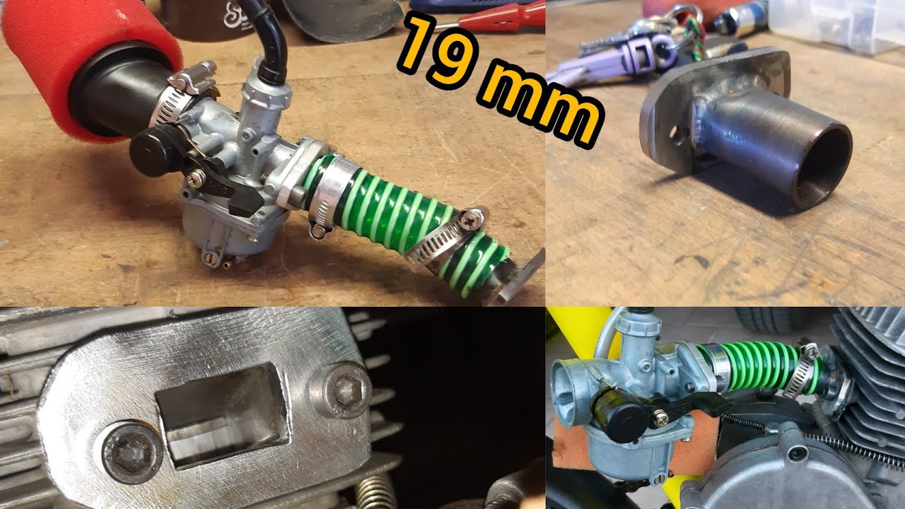 Větší karburátor na motokole